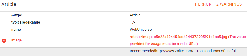 relative path results in validator error